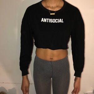Long Sleeve Crop Top